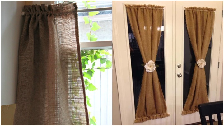 ساخت پرده برای پنجرههای کوچک؛ ایدههای خلاقانه برای استفاده دوباره از گونی برنج ساخت پرده برای پنجرههای کوچک؛ ایدههای خلاقانه برای استفاده دوباره از گونی برنج