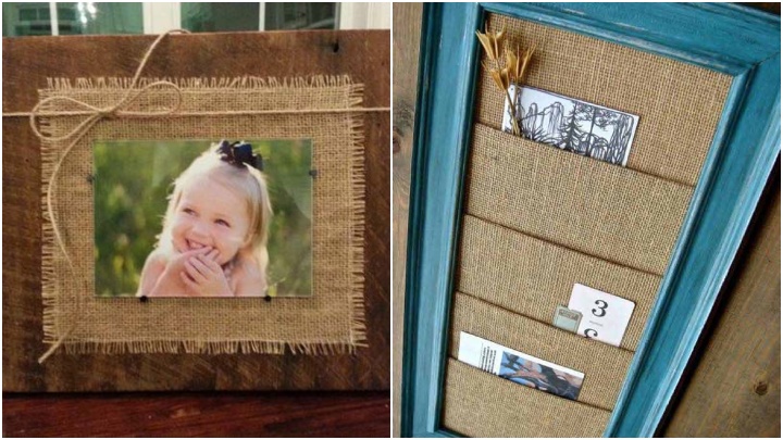 ساخت تابلوهای دکوری و قاب عکس با گونی برنج ساخت تابلوهای دکوری و قاب عکس با گونی برنج