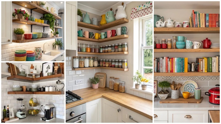 طراحی شلف دکوری آشپزخانه با نوآوریهای روز طراحی شلف دکوری آشپزخانه با نوآوریهای روز