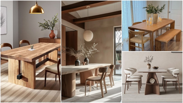 جدیدترین ترندهای میز غذاخوری در طراحی داخلی سال ۲۰۲۵