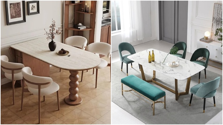 جدیدترین میزهای غذاخوری برای عاشقان طراحی معاصر
