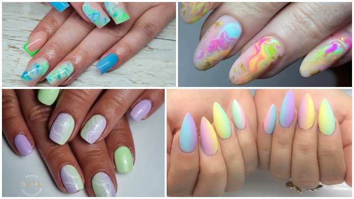 طراحی ناخن شبرنگ پاستلی؛ سبک تابستانی 1404 طراحی ناخن شبرنگ پاستلی؛ سبک تابستانی 1404