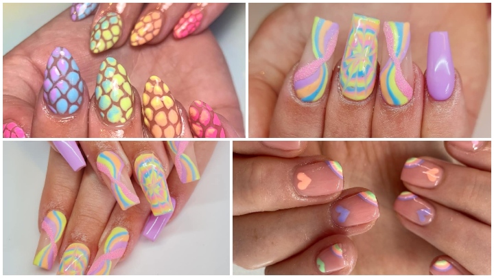 محبوبترین رنگهای پاستلی شبرنگ برای تابستان محبوبترین رنگهای پاستلی شبرنگ برای تابستان