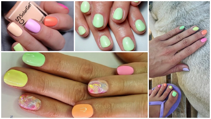جدیدترین طراحی ناخن پاستلی شبرنگ تابستان 1404 جدیدترین طراحی ناخن پاستلی شبرنگ تابستان 1404