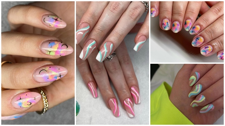 مد روز: ناخنهای پاستلی شبرنگ تابستان 1404 مد روز: ناخنهای پاستلی شبرنگ تابستان 1404