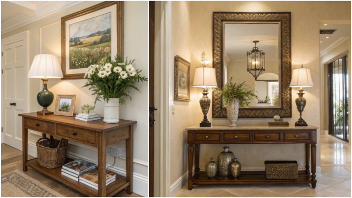 شمعدانی زیبا برای چیدمان کنسول