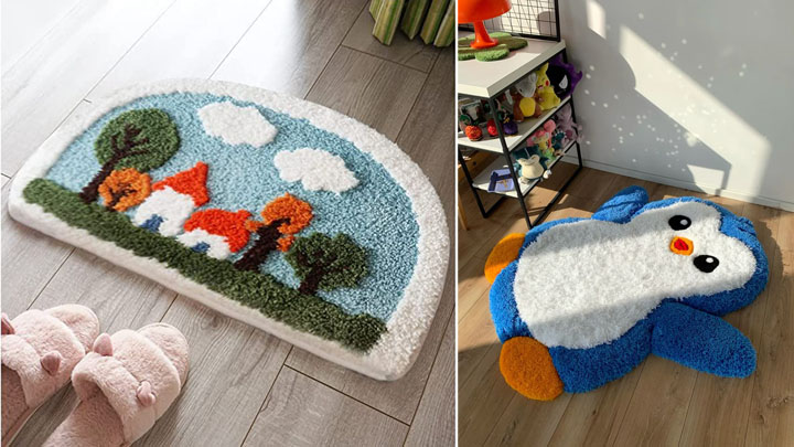 پادریهایی با رنگهای شاد و طرحهای کودکانه پادریهایی با رنگهای شاد و طرحهای کودکانه