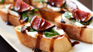 طرز تهیه کراستینی انجیر؛ پیش غذای ساده ایتالیایی