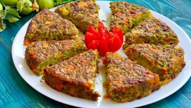 طرز تهیه کوکو لوبیا سبز و هویج؛ خوشمزه و آسان