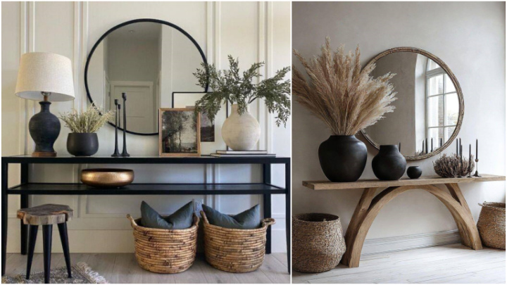 میز کنسول برای پذیرایی جذاب