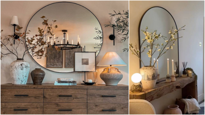 میز کنسول کلاسیک برای پذیرایی 