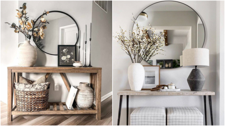 میز کنسول لوکس و شیک برای پذیرایی 