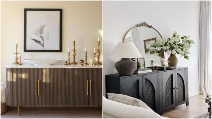 میز کنسول لوکس برای پذیرایی 