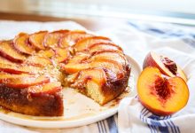 طرز تهیه کیک برگردان هلو+ نکات کلیدی