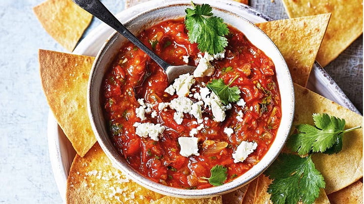 نکات و فوتوفن های طرز تهیه دیپ گوجه فرنگی با گوجه خشک و تازه نکات و فوتوفن های طرز تهیه دیپ گوجه فرنگی با گوجه خشک و تازه