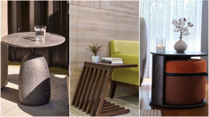 مدل‌های ترند میز عسلی مدرن؛ کوچک‌ و جمع ‌و جور