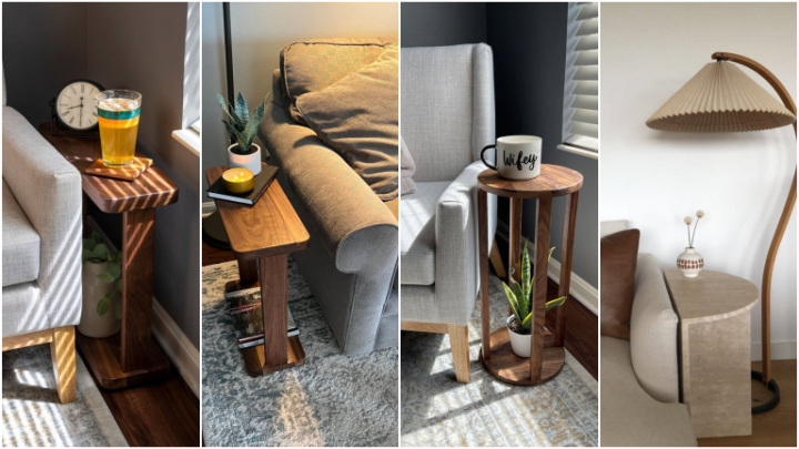 جدیدترین مدل‌های میز عسلی مدرن؛ برای دکورهای ساده و امروزی