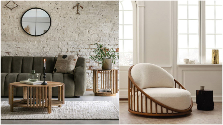 جدیدترین مدل‌های میز عسلی؛ روستیک مدرن