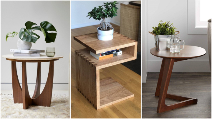 جدیدترین مدل‌های میز عسلی؛ روستیک مدرن