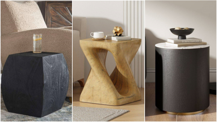 جدیدترین مدل‌های میز عسلی؛ روستیک مدرن