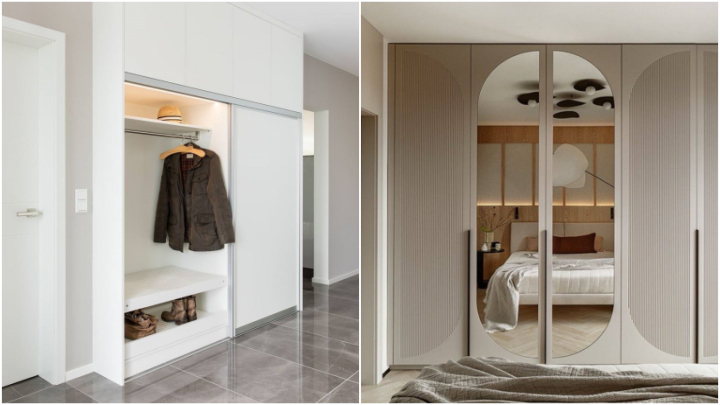 کمد دیواری با طرح متفاوت