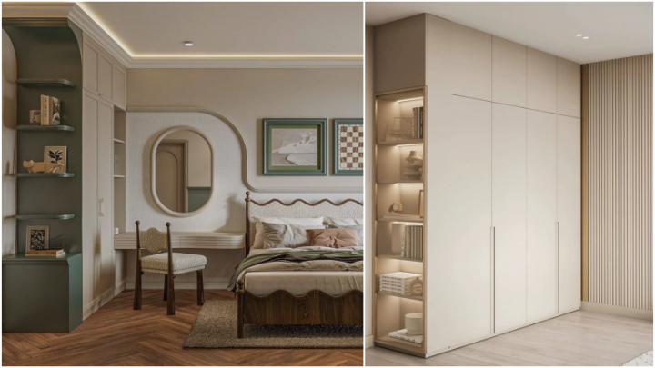 کمد دیواری با در ریلی کمد دیواری با در ریلی