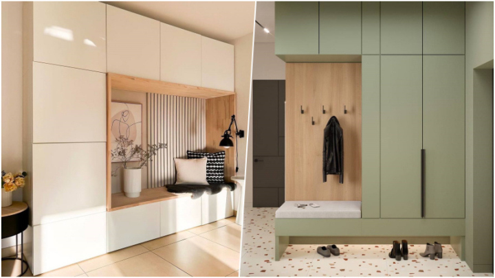 کمد دیواری با در مینیمال