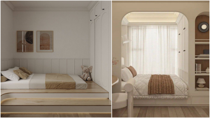 کمد دیواری تو کار ساده و شیک