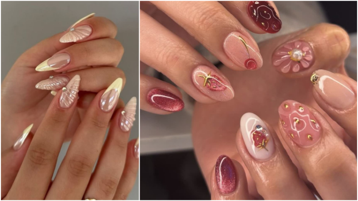 معرفی طرح‌های شیک و مدرن لاک سه‌بعدی دست