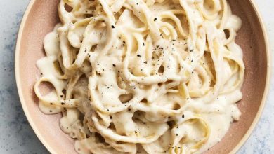 کالری پاستا آلفردو چقدر است؟