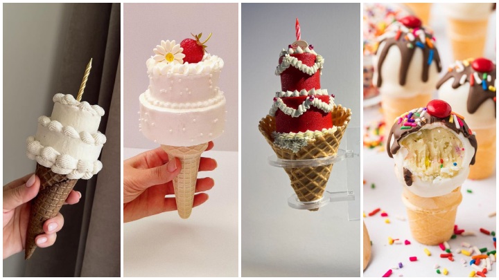 مینی کیک قیفی؛ خلاقیت در شخصیسازی