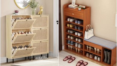 29 مدل از جدیدترین جا کفشی‌های طبقه‌ای؛ شیک و امروزی