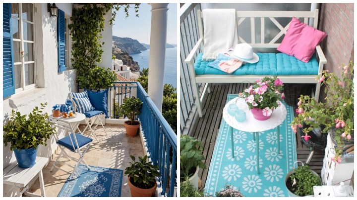 چرا رنگ آبی برای تراس مناسب است؟ چرا رنگ آبی برای تراس مناسب است؟