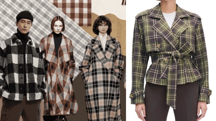 بهترین ترکیب‌ها با پارچه چهارخانه پاییزی در سال 2025