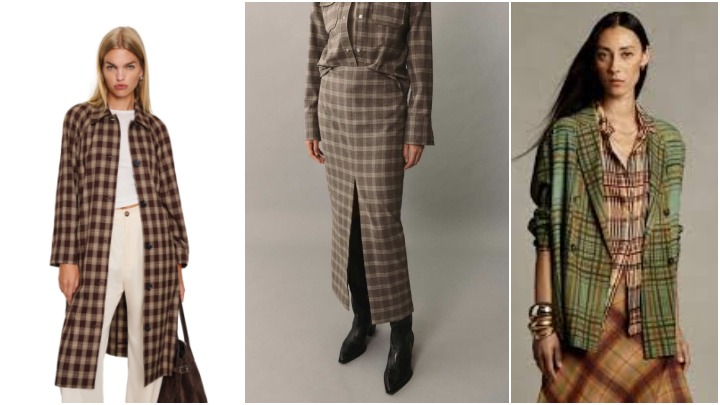 پارچه‌های چهارخانه پاییزی 2025: انتخاب شیک برای استایل‌های رسمی