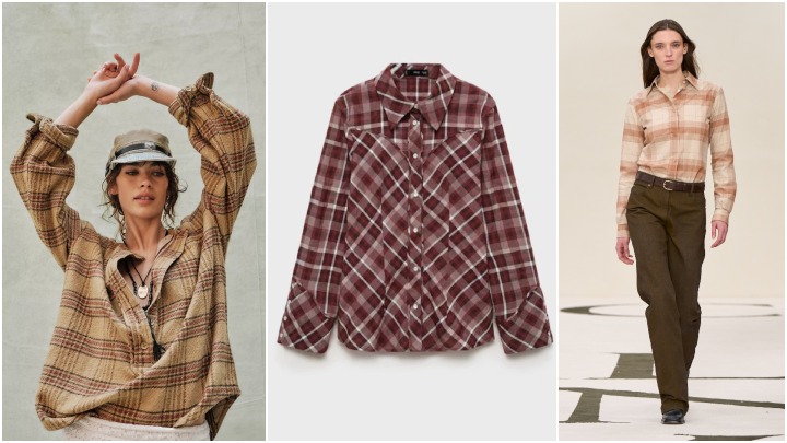 چهارخانه پاییزی 2025: الگوهایی که باید در کمد خود داشته باشید