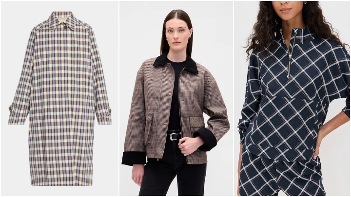 چگونه پارچه چهارخانه پاییزی 2025 را در لباس‌های رسمی به کار ببریم؟