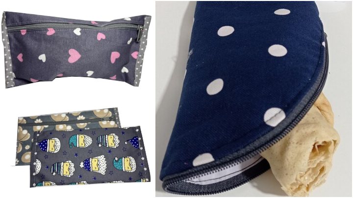 جدیدترین جا لقمهای (کیف لقمه) فانتزی پارچهای جدیدترین جا لقمهای (کیف لقمه) فانتزی پارچهای