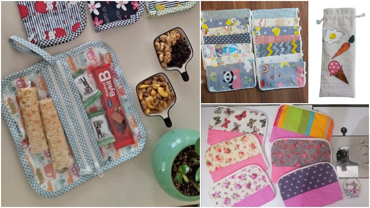 جدیدترین جا لقمهای (کیف لقمه) فانتزی پارچهای جدیدترین جا لقمهای (کیف لقمه) فانتزی پارچهای