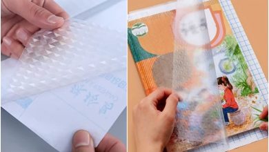 3 آموزش جلد کردن کتاب‌های درسی با چسب کتابی در 40 ثانیه