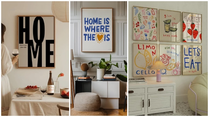 سلیقهی معاصر با تابلو مدرن و ساده در یک قاب سلیقهی معاصر با تابلو مدرن و ساده در یک قاب