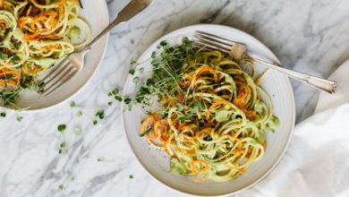 طرز تهیه پاستای هویج و کدو؛ خوشمزه و رژیمی