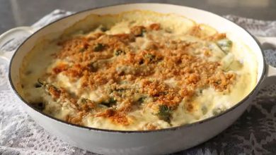 طرز تهیه گراتن لوبیا سبز+ نکات و فوت‌و‌فن ها