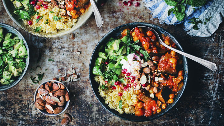 نکات و فوت‌وفن‌ های طرز تهیه خوراک مراکشی بادمجان و نخود