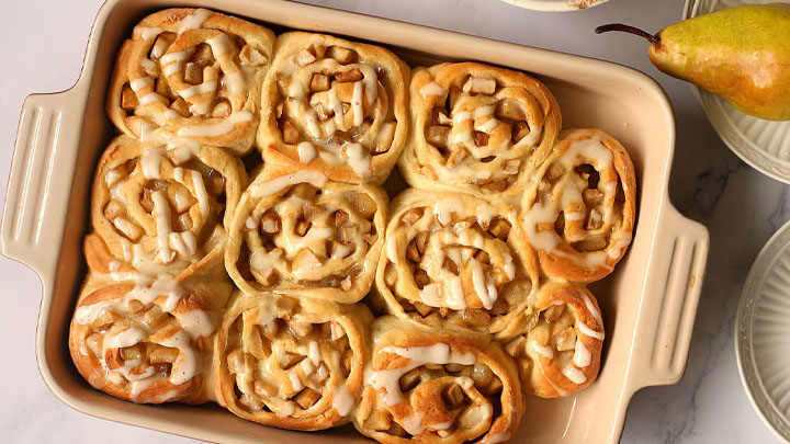 نکات و فوتوفن های طرز تهیه رول دارچین و گلابی نکات و فوتوفن های طرز تهیه رول دارچین و گلابی