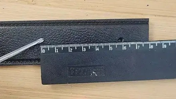 روش کوتاه کردن کمربند؛ اندازه را علامت بزنید روش کوتاه کردن کمربند؛ اندازه را علامت بزنید