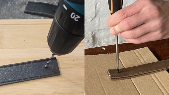 روش کوتاه کردن کمربند؛ سوراخ جدید را برای سگک ایجاد کنید روش کوتاه کردن کمربند؛ سوراخ جدید را برای سگک ایجاد کنید