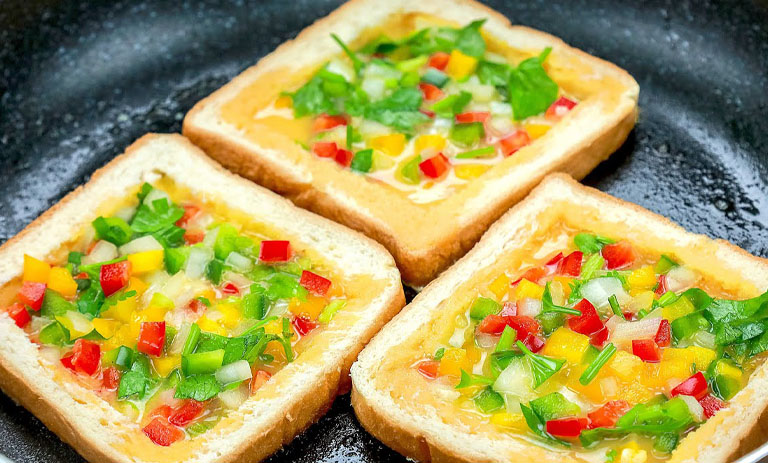 طرز تهیه لقمه سبزیجات برای بچههای مدرسهای در 3 سوت