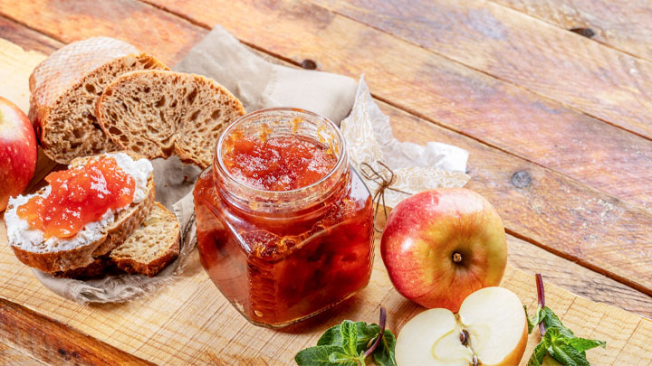 نکات شکرک نزدن مربای سیب خانگی نکات شکرک نزدن مربای سیب خانگی