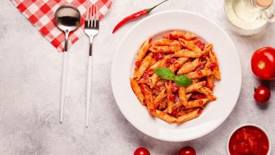 طرز تهیه پاستا عربیتا؛ پاستای تند عربی